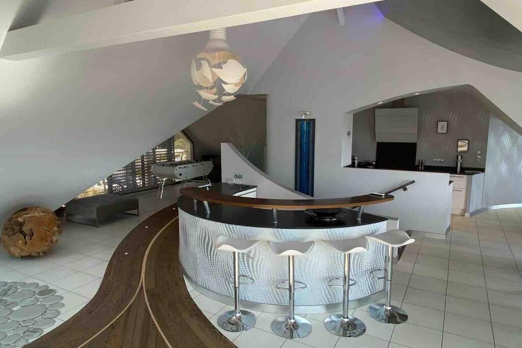 Appartement D'Exception Avec Vue Mer Gicquel Buitenkant foto