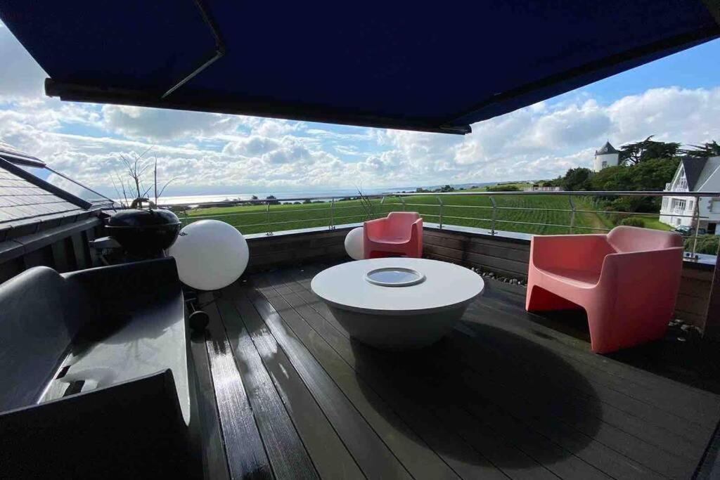 Appartement D'Exception Avec Vue Mer Gicquel Buitenkant foto